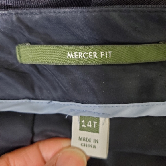 Eddie Bauer Wool Navy Mercer Fit Pants, Size 14T - Picture 8 of 11